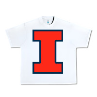 White illinois fighting illini Urban Heavy Tee - linhVisuals