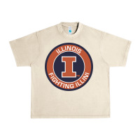 Sandshell illinois fighting illini Urban Heavy Tee - linhVisuals