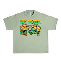 Oil Green Bus Driver Off Duty Urban Heavy Tee - Jasminsmagicworld