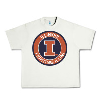 Pistachio illinois fighting illini Urban Heavy Tee - linhVisuals