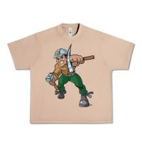 Burro montana technological university orediggers vectorized Urban Heavy Tee - linhVisuals