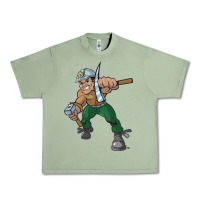 Oil Green montana technological university orediggers vectorized Urban Heavy Tee - linhVisuals