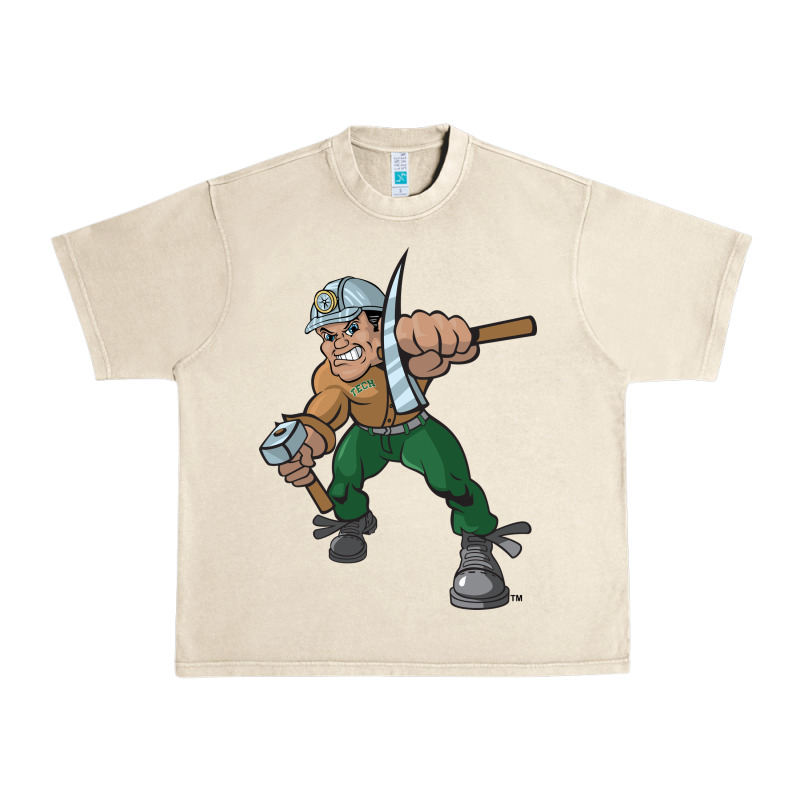 Montana Technological University Orediggers Vectorized Urban Heavy Tee by linhVisuals | Teevron