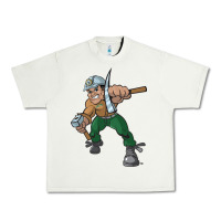 Pistachio montana technological university orediggers vectorized Urban Heavy Tee - linhVisuals