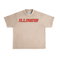 French Oak illinois fighting illini Urban Heavy Tee - linhVisuals