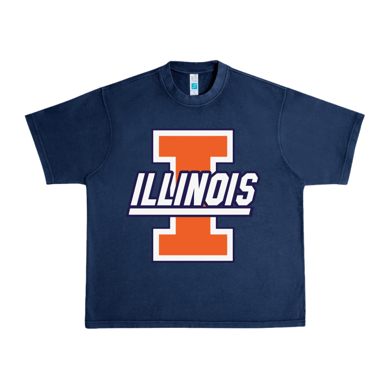 Illinois Fighting Illini Urban Heavy Tee by linhVisuals | Teevron