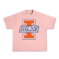 Salmon illinois fighting illini Urban Heavy Tee - linhVisuals