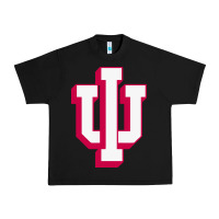 Black indiana hoosiers Urban Heavy Tee - linhVisuals