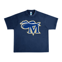 Navy montreat college cavaliers vectorized Urban Heavy Tee - linhVisuals