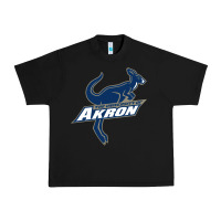 Black university of akron Urban Heavy Tee - linhVisuals
