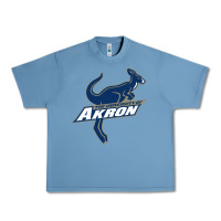 Pebble Blue university of akron Urban Heavy Tee - linhVisuals