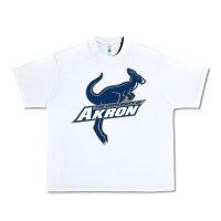 White university of akron Urban Heavy Tee - linhVisuals