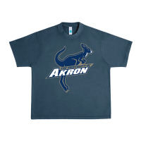 Midnight Navy university of akron Urban Heavy Tee - linhVisuals