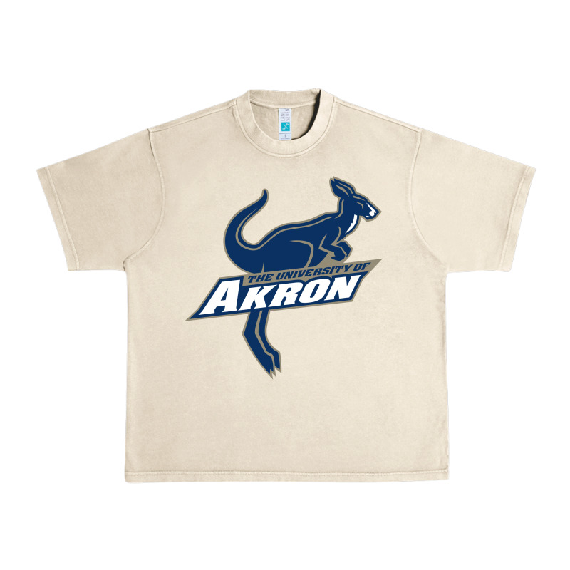 University Of Akron Urban Heavy Tee by linhVisuals | Teevron
