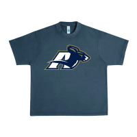 Midnight Navy akron university zips Urban Heavy Tee - linhVisuals