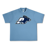 Pebble Blue akron university zips Urban Heavy Tee - linhVisuals