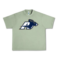 Oil Green akron university zips Urban Heavy Tee - linhVisuals