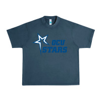 Midnight Navy oklahoma city university stars1 vectorized Urban Heavy Tee - linhVisuals