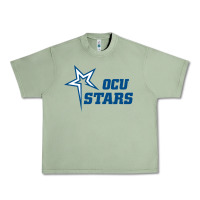 Oil Green oklahoma city university stars1 vectorized Urban Heavy Tee - linhVisuals
