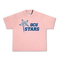 Oklahoma City University Stars1 Vectorized Urban Heavy Tee | Teevron