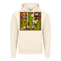 Vintage Artic aztec cowhide cactus background Vintage Hoodie - Artiststas