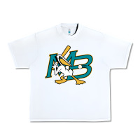 White the myrtle beach pelicans baseball Urban Heavy Tee - linhVisuals