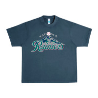 Midnight Navy the tacoma rainiers Baseball Urban Heavy Tee - linhVisuals