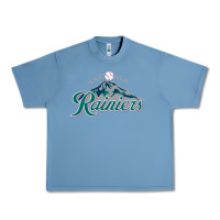 Pebble Blue the tacoma rainiers Baseball Urban Heavy Tee - linhVisuals