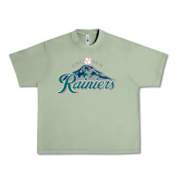 Oil Green the tacoma rainiers Baseball Urban Heavy Tee - linhVisuals