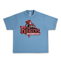 Pebble Blue the rutgers scarlet knights Urban Heavy Tee - linhVisuals