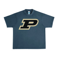 Midnight Navy purdue boilermakers Urban Heavy Tee - linhVisuals