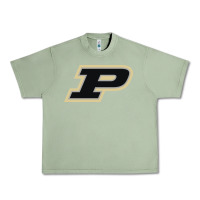 Oil Green purdue boilermakers Urban Heavy Tee - linhVisuals
