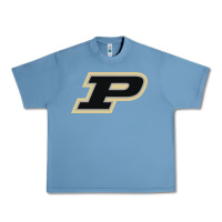 Pebble Blue purdue boilermakers Urban Heavy Tee - linhVisuals