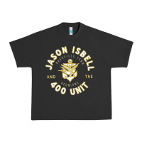 Pigment Black jason isbell and the 400 unit Urban Heavy Tee - linhVisuals