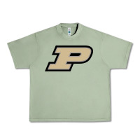 Oil Green purdue boilermakers Urban Heavy Tee - linhVisuals
