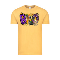 Vintage Mustard boo Vintage Tee - CowhideDigitalArt