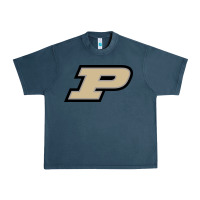 Midnight Navy purdue boilermakers Urban Heavy Tee - linhVisuals
