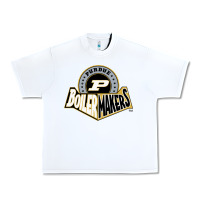 White purdue boilermakers Urban Heavy Tee - linhVisuals