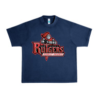 Navy rutgers scarlet knights Urban Heavy Tee - linhVisuals