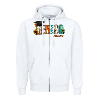 Mom Of A Senior 2021 Zipper Hoodie | Teevron