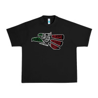 Black hecho en mexico aztec calendar mexican eagle t shirt Urban Heavy Tee - linhVisuals