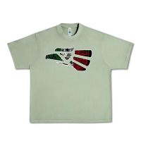 Oil Green hecho en mexico aztec calendar mexican eagle t shirt Urban Heavy Tee - linhVisuals