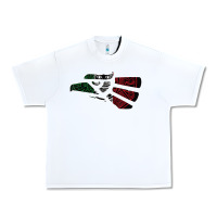 White hecho en mexico aztec calendar mexican eagle t shirt Urban Heavy Tee - linhVisuals
