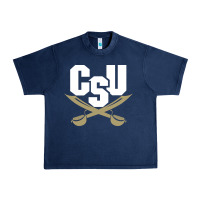 Navy charleston southern buccaneers Urban Heavy Tee - linhVisuals