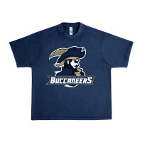 Navy charleston southern buccaneers Urban Heavy Tee - linhVisuals