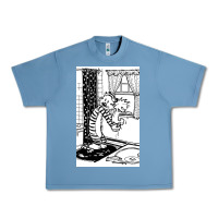 Pebble Blue calvin Urban Heavy Tee - linhVisuals