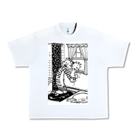 White calvin Urban Heavy Tee - linhVisuals
