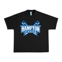 Black hampton pirates Urban Heavy Tee - linhVisuals