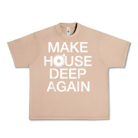 Burro make house deep again house music turntable t shirt Urban Heavy Tee - linhVisuals