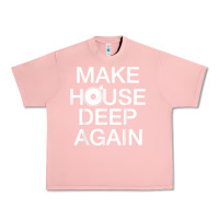 Salmon make house deep again house music turntable t shirt Urban Heavy Tee - linhVisuals